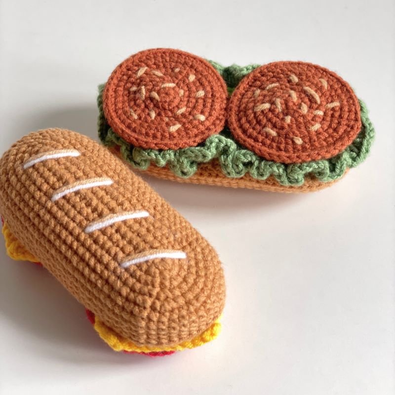 baguette sandwich pattern