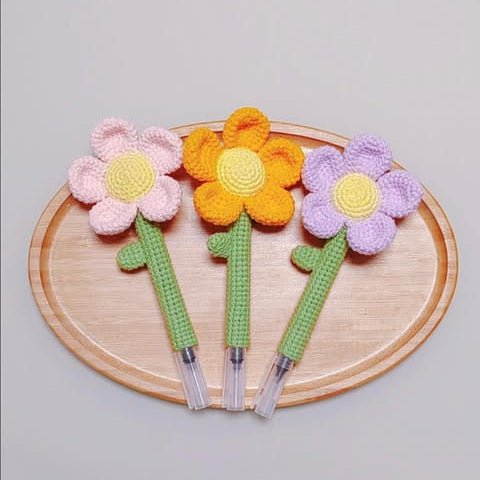 bloomy pen case pattern