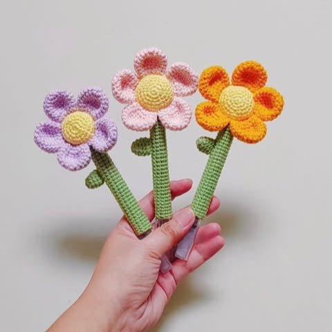 bloomy pen case pattern