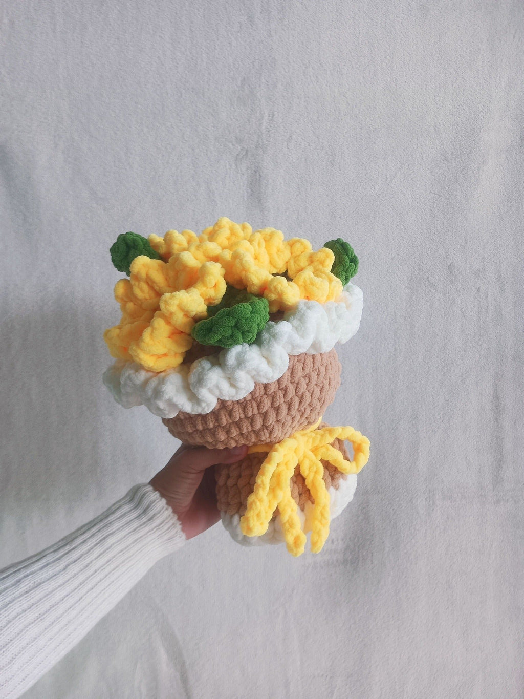 sunflower chunky bouquet pattern