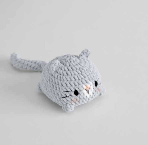 3in1 bun cat loaf crochet pattern