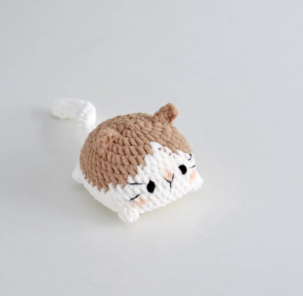 3in1 bun cat loaf crochet pattern